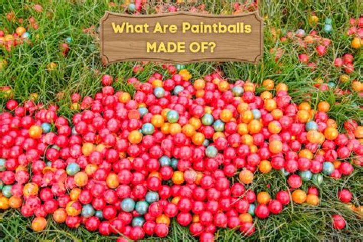 Are Paintballs Not Fish Oil Anymore