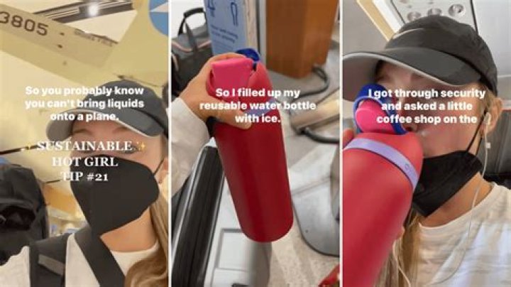 Can I Take My Reusable Water Bottle On A Plane