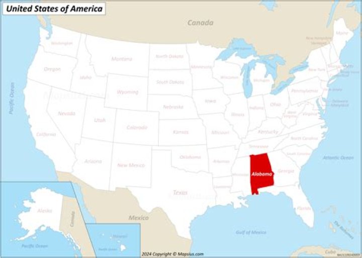 How Far Is Alabama From California