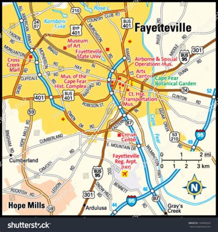 How Far Is Fayetteville From Here