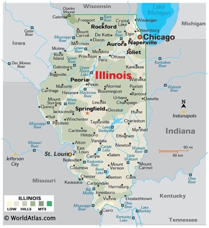 How Far Is Illinois From Georgia