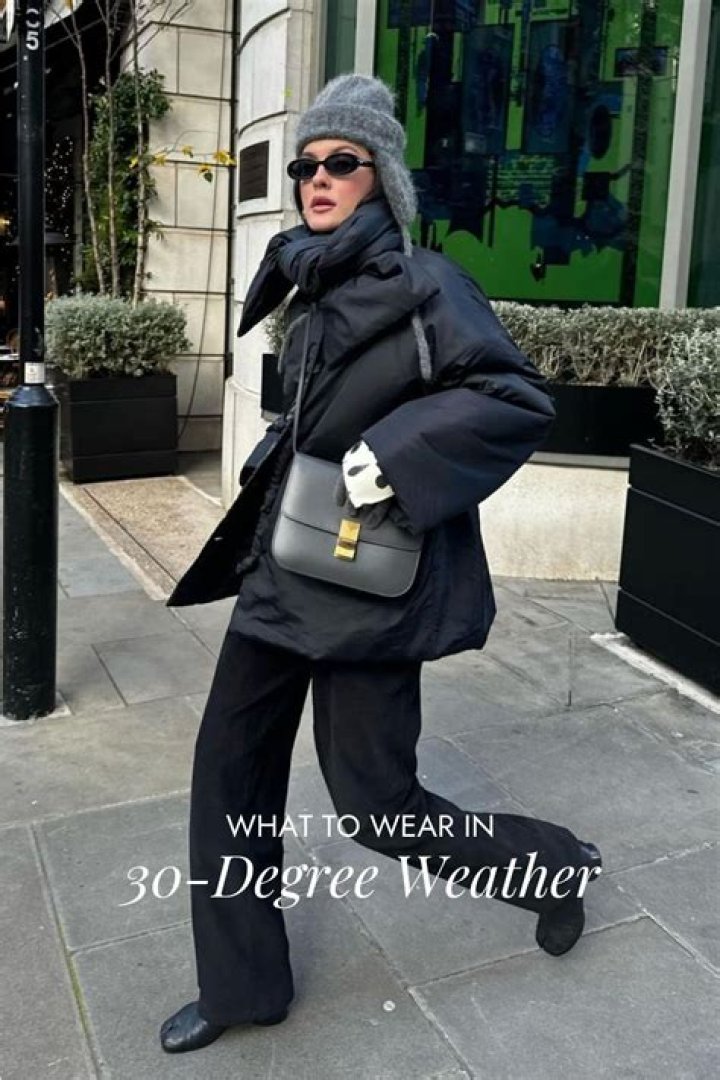 How To Dress In 30 Degree Weather