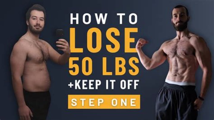 How To Lose 50 Lbs In 1 Month