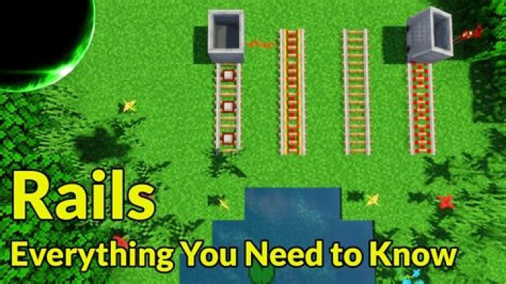 How To Make Redstone Rails