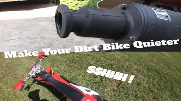 How To Make Your Pit Bike Quieter