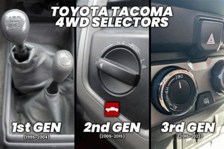 How To Put Tacoma In 4Wd