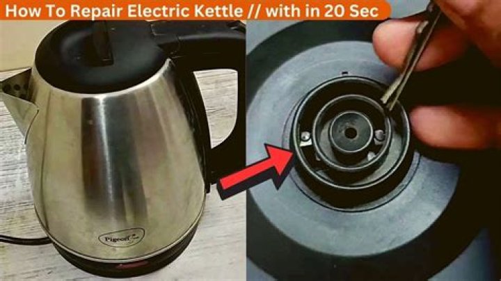 How To Repair A Leaking Kettle