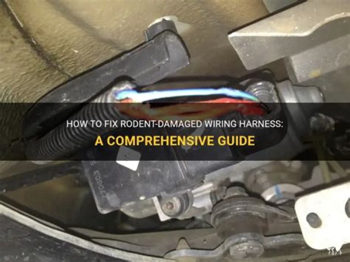 How To Repair Rodent Damaged Wiring Harness