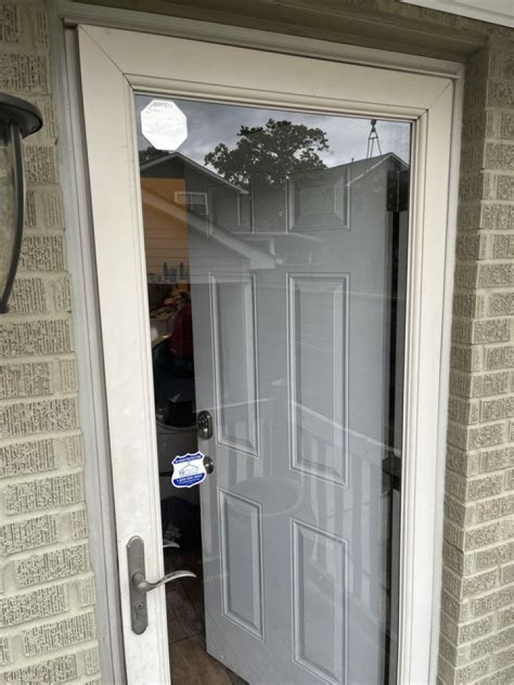 How To Repair Sagging Glass Storm Door