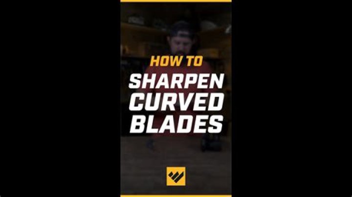 How To Sharpen Curved Blades