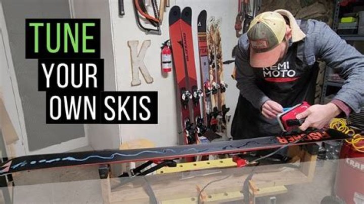 How To Sharpen Skis At Home