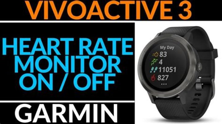 How To Turn Off Garmin Vivoactive 3