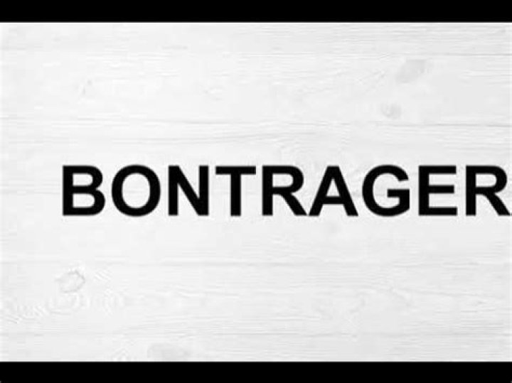 Question: How Do You Pronounce Bontrager
