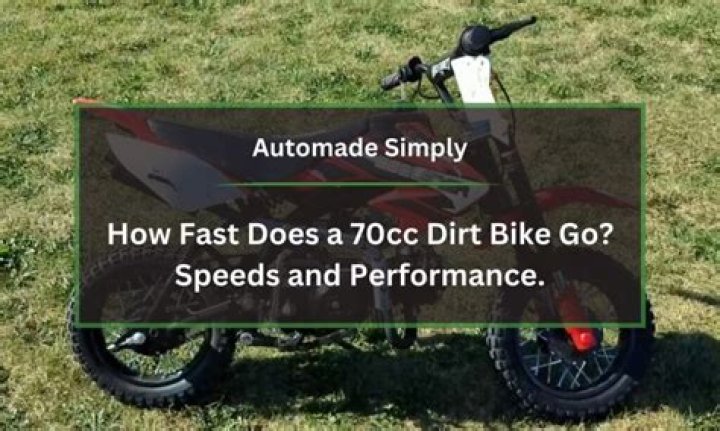 Question: How Fast Is 70Cc On A Pit Bike