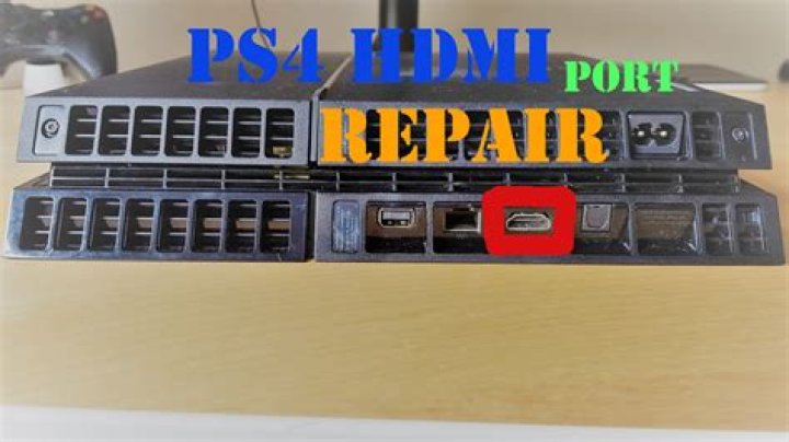 Question: How Much To Repair A Ps4 Hdmi Port