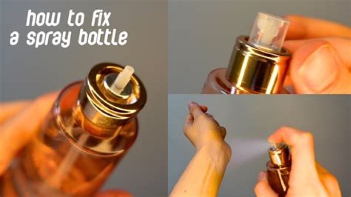 Question: How To Fix A Misting Water Bottle That Won’t Mist