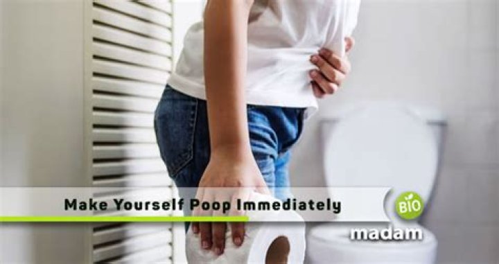 Question: How To Make Yourself Poop Immediately