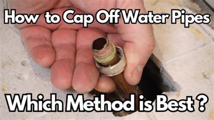 Question: How To Permanently Cap Off A Pvc Water Pipe