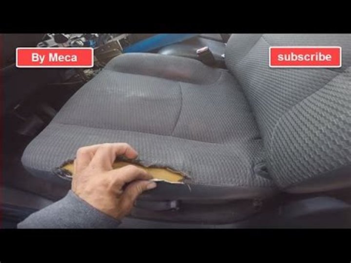 Question: How To Repair Car Seat Cushion