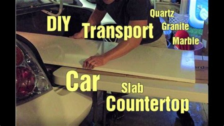 Question: How To Transport Granite Countertops