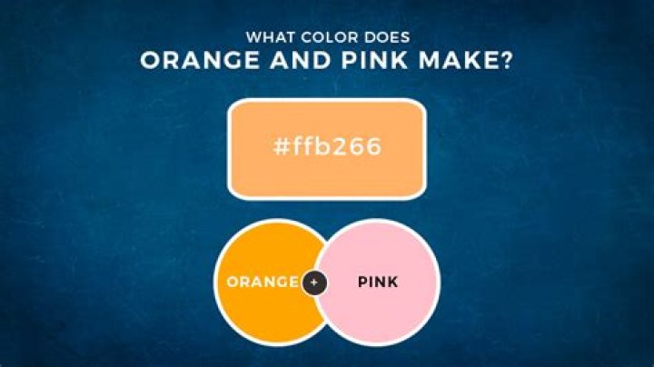 Question: What Color Does Pink And Orange Make