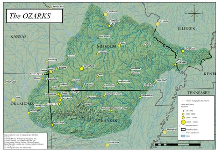 Question: Where Is The Ozarks Located In Arkansas