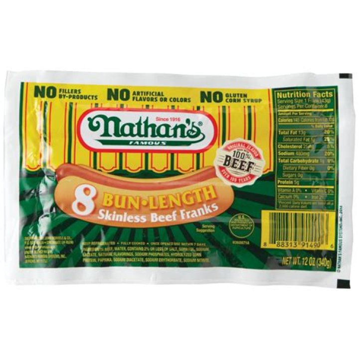 Quick Answer: Are Nathan’s Hot Dogs Healthy