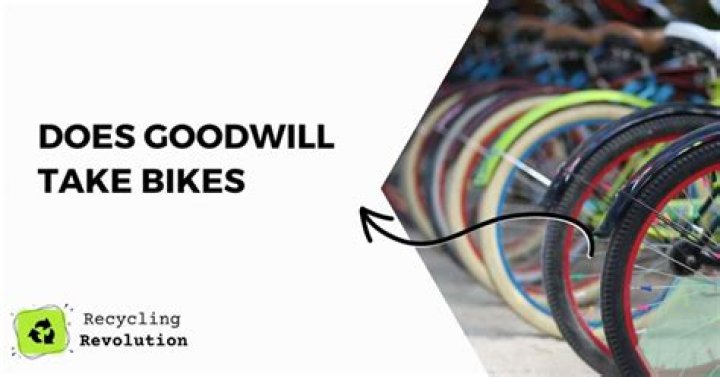 Quick Answer: Does Goodwill Accept Exercise Bikes