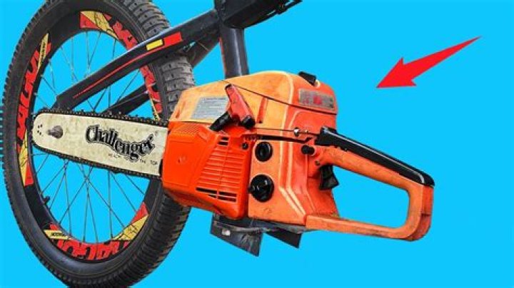 Quick Answer: How Fast Do Bikes Go With A Chainsaw Motor