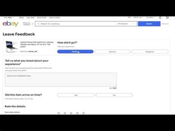 Quick Answer: How Long Can You Leave Feedback On Ebay