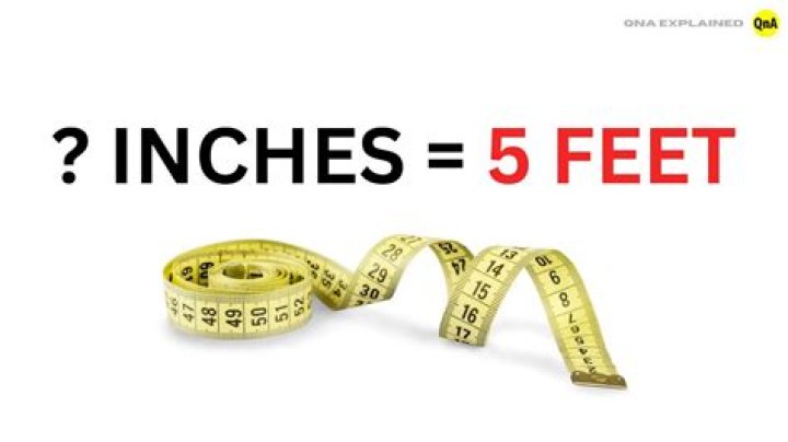 Quick Answer: How Many Inches In 5 Feet 7 Inches