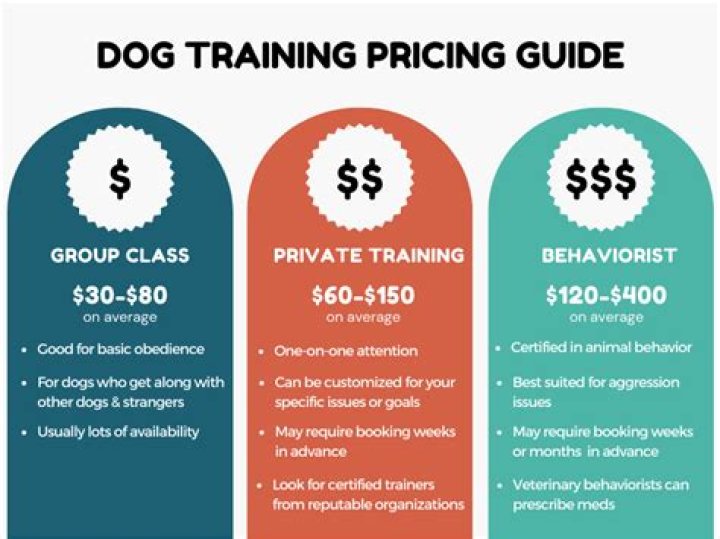 Quick Answer: How Much Do Dog Behaviourist Cost