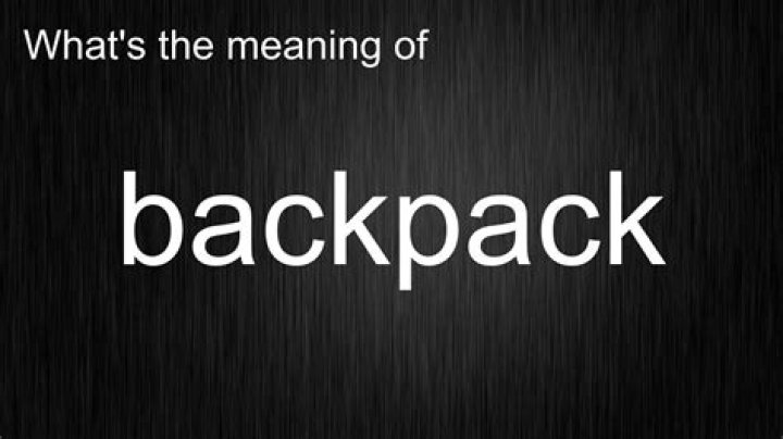Quick Answer: How To Pronounce Backpack In Russian