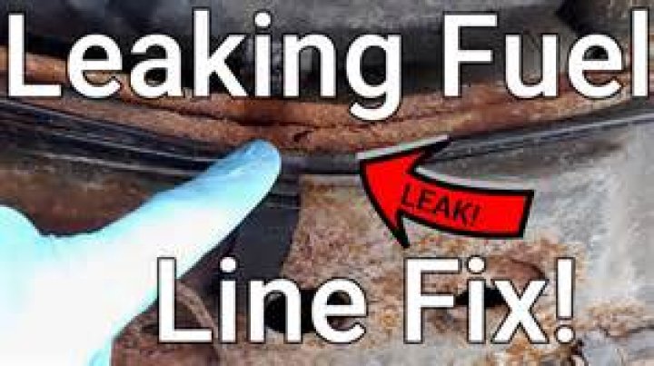 Quick Answer: How To Repair A Fuel Line Leak