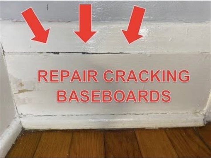 Quick Answer: How To Repair Cracked Baseboards