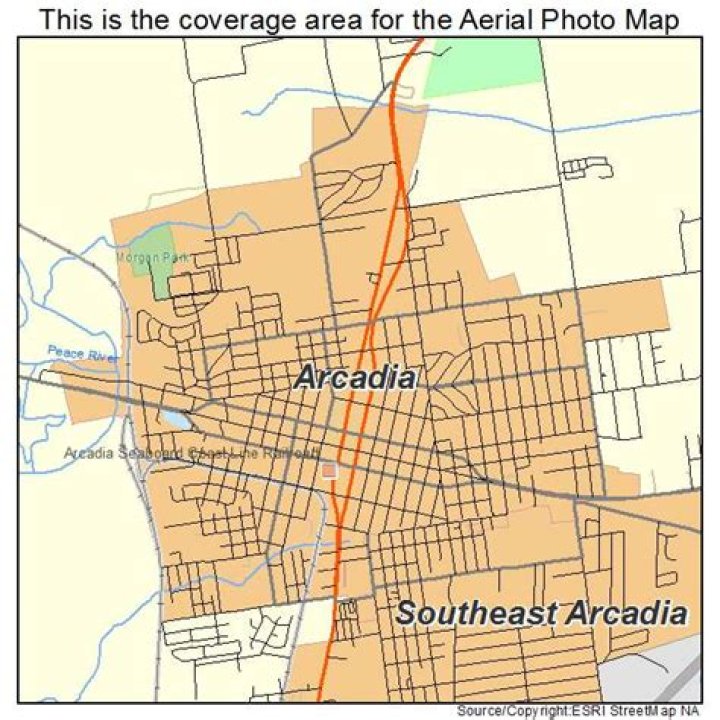 Quick Answer: Where Is Arcadia Florida On A Map