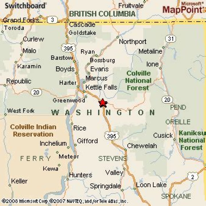 Quick Answer: Where Is Colville Washington On The Map