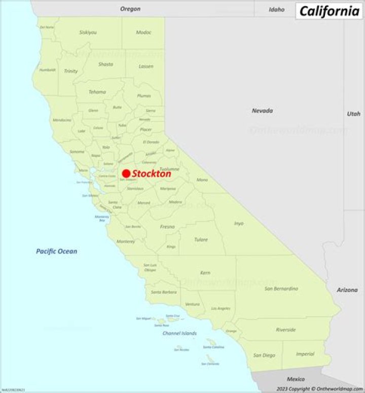 Quick Answer: Where Is Stockton California On The Map