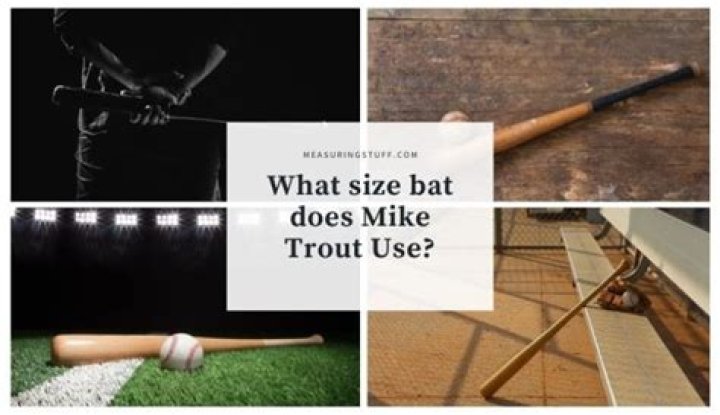 What Size Bat Does Mike Trout Use