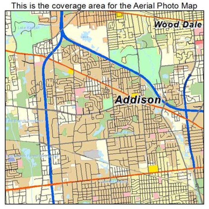 Where Is Addison Illinois On A Map