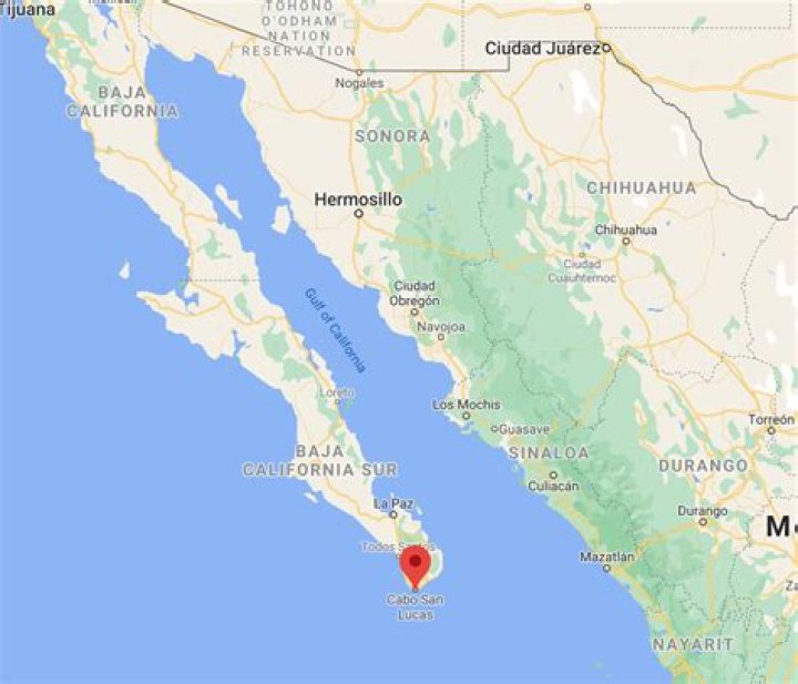 Where Is Cabo San Lucas On A Map