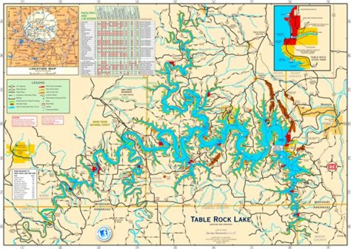 Where Is Table Rock Lake