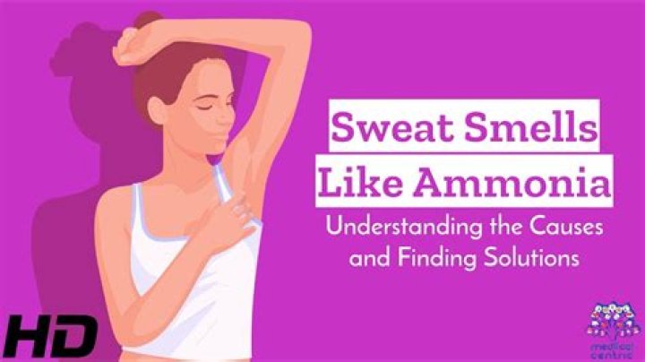 Why Sweat Smells Like Ammonia